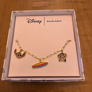 BaubleBar Lilo & Stitch Charm Bracelet